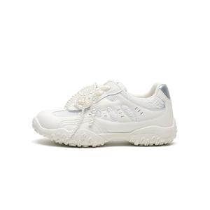 Нескользящие и дышащие низкие повседневные туфли для женщин FIVE PLUS, Silver