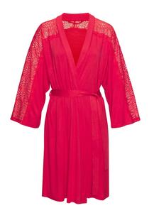 Халат LASCANA, неоново-красный