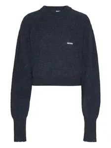 Свитер с круглым вырезом ROTATE BIRGER CHRISTENSEN, синий