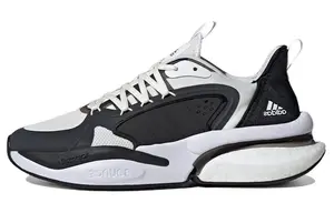 Кроссовки для бега ALPHABOOST V1 унисекс с низким верхом серые/белые Adidas