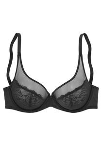 Бюстгальтер на косточках NUANCE T-shirt Bra, черный