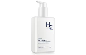 Очищающее средство для контроля жира с отшелушивающим и осветляющим эффектом, увлажняющее и питательное, для любого типа кожи, 200 г H&E