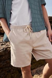 Вельветовые шорты-док Next, экрю