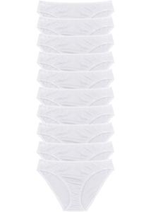 Трусы (упаковка 10 шт) Bpc Bonprix Collection, белый