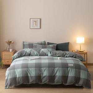 LUOLAI HOME Комплект постельного белья из 3 предметов: простыня на резинке 120x200 см, простыня, наволочка