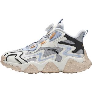 Детская повседневная обувь для начальной школы Antakids, серый/белый/черный