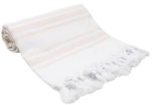 Пляжное полотенце Zollner 00000208, 90x1x170 см, бежевый