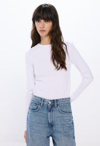 Футболка с длинным рукавом Springfield, белый