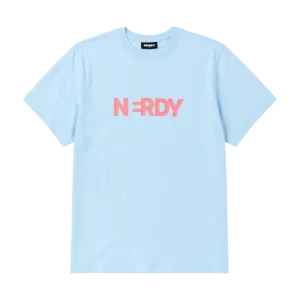 Nerdy Футболка унисекс SS24 небесно-голубая