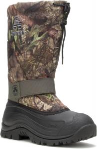 Мужские зимние ботинки Kamik Greenbay 4, водонепроницаемая нейлоновая оболочка, съемная подкладка, рассчитаны на температуру до -40 C, Camouflage