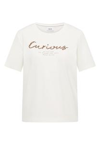 CECIL Футболка в кремовом цвете