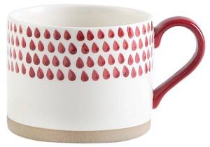 Кофейная чашка 360Home D-yudi, 11x8x14 см, красный