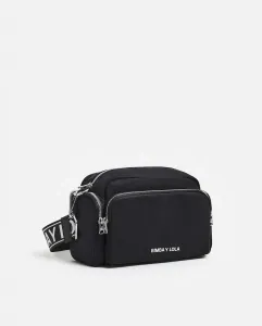 Женская сумка-бандо среднего размера с несколькими карманами Bimba Y Lola, черный