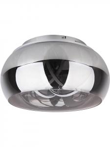 Näve Светодиодный потолочный светильник "Malou" серебристо-серого цвета - (В)22 x Ø 45 см