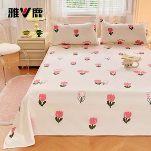 Yalu Простыня 150х230 см, печатный дизайн, мягкая и дышащая ткань