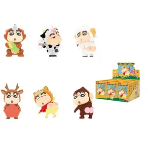 Crayon Shin Chan, набор загадочных коробок с коллекцией животных MINISO