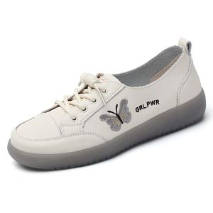 Низкие повседневные туфли женские BOLE, Beige Gray