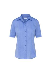 Блузка-рубашка черная роза Seidensticker, цвет Mittelblau (0014)