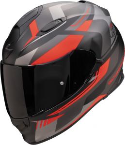 Шлем Scorpion EXO-491 Abilis, Black Matt/Grey/Red