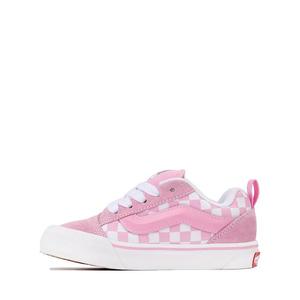 Кеды Vans Knu Skool Checkerboard Skate Shoe, розовый/белый