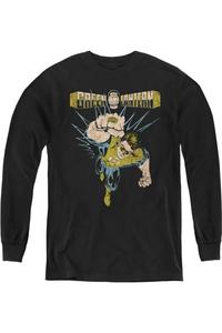 Футболка Green Lantern с длинным рукавом для активной молодежи Gildan