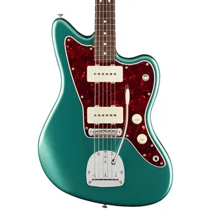 Fender American Professional Classic Jazzmaster, Faded Sherwood Green Metallic, гриф из палисандра, с фирменным чехлом Deluxe