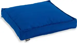 Подушка для сиденья HOCK Classic Uni Outdoor - 40x40x5 см. Подушка для стула для улицы - водонепроницаемая, королевского синего цвета.
