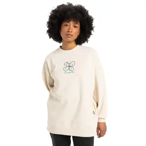 Женская рабочая толстовка Quiksilver, белый