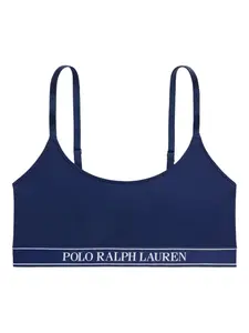 Бралетт с логотипом на резинке Polo Ralph Lauren, синий