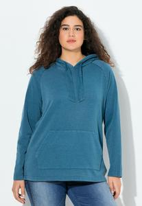 Худи Ulla Popken Hoodie, Petrol/Teal