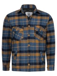 Рубашка на пуговицах классического кроя Rock Creek, пыльно-синий