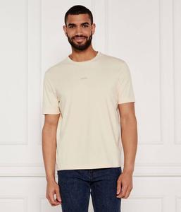 Футболка тчуп Relaxed fit Boss Orange, желтый