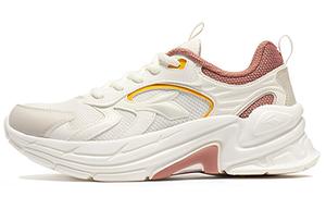 Кроссовки женские низкие розовые грязе-красные 361°