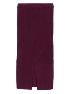 Юбка в рубчик TWINSET Kids, фиолетовый