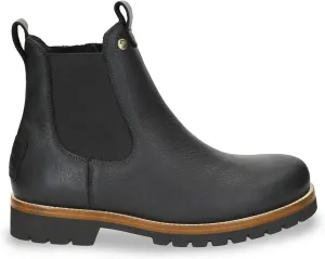 Мужские зимние кожаные ботинки Chelsea на низком каблуке Panama Jack Beny Igloo водонепроницаемые, черный