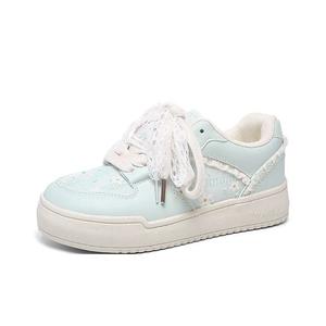 Кроссовки для скейтбординга женские с низким верхом и амортизацией Far waves, синий