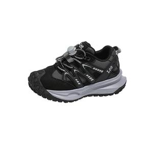 Нескользящие износостойкие низкие детские кроссовки для отдыха на природе Lee, черный