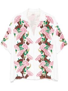 P.A.R.O.S.H. рубашка с пайетками, белый