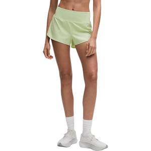 Спортивные шорты 2.5' Women's Lululemon, lemongrass/lmnr