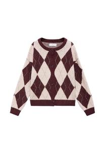 Кардиган Mango Kids KID, Bordeaux
