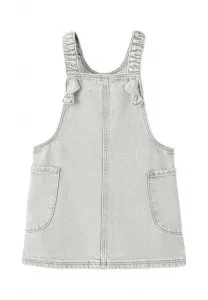 Детское джинсовое платье Mango Kids, Grey Denim