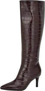 Ботинки Guess Women's Wayla, Dark Brown Croco 200