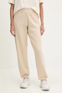 Хлопковые спортивные брюки Primula Guess, бежевый