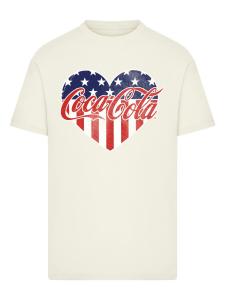 Рубашка F4NT4STIC Coca Cola Americana, Wool White