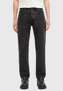 Джинсы прямого кроя AllSaints, черный