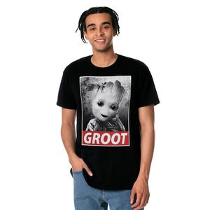 Футболка Baby Groot черная - Marvel