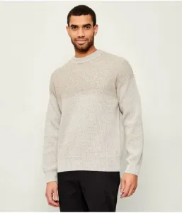 Свитер Картни regular fit Boss Orange, бежевый