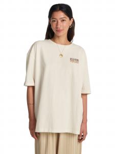 BILLABONG Футболка 'Floral Rocker' в цвете Off White