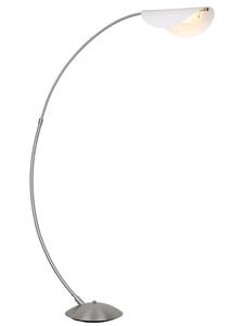 Напольная лампа "ROBLES" в серебристом исполнении