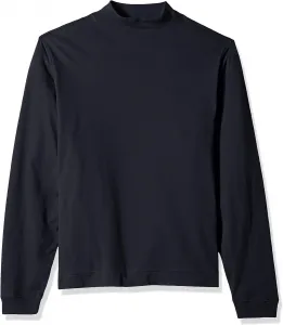 D & Jones мужская водолазка из хлопкового джерси с замшевым эффектом